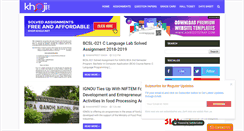 Desktop Screenshot of khoji.net